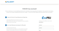 Desktop Screenshot of fillshift.com